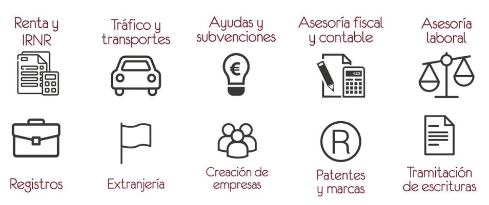 servicios gestoría andreu gestoría de particulares y empresas en l'alcora castellón